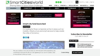 
                            7. Smart city fund launched - Smart Cities World