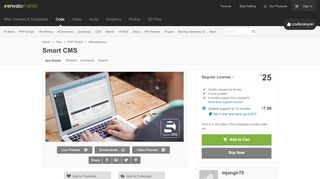 
                            7. Smart CMS by mjangir70 | CodeCanyon