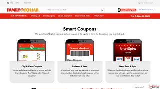 
                            6. Smart Coupons - Family Dollar