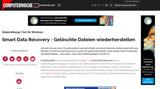 
                            7. Smart Data Recovery - Gelöschte Dateien wiederherstellen