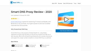 
                            7. Smart DNS Proxy | BestVPN.org