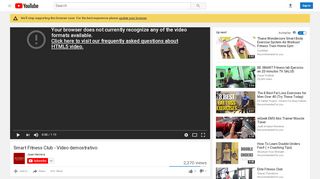 
                            8. Smart Fitness Club - Video demostrativo - YouTube