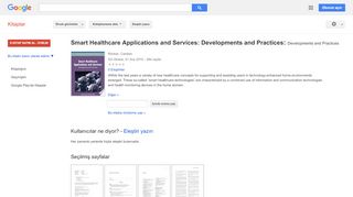 
                            11. Smart Healthcare Applications and Services: Developments and ...