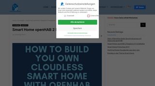 
                            8. Smart Home openHAB 2 Raspberry Pi Installation - One Smart Home