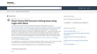 
                            12. Smart Home Skill Account Linking issue using Login with Alexa ...