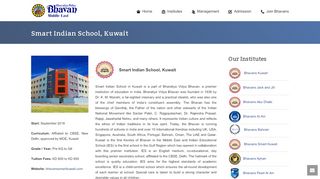 
                            13. Smart Indian School, Kuwait – Bhavans Middleeast