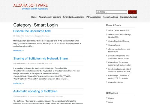 
                            6. Smart Login – Aloaha Software