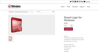 
                            10. Smart Login for Windows | www.nitrokey.com