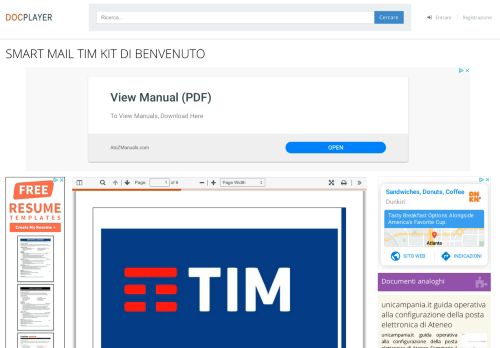 
                            9. SMART MAIL TIM KIT DI BENVENUTO - PDF - DocPlayer