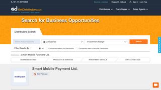 
                            11. Smart Mobile Payment Ltd., Data Card Recharge Distributors, DTH ...