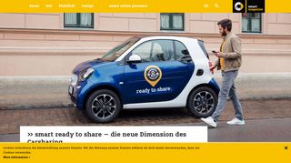 
                            6. smart ready to share, der neue Carsharing-Service von smart