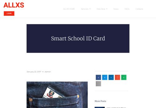 
                            12. Smart School ID Card - ALLXS