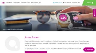 
                            5. Smart Student | Trains to/from London, Southend & Essex with c2c ...