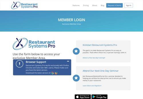 
                            2. SMART Systems Pro: Sign In