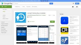 
                            10. smart time plus mobile – Apps bei Google Play