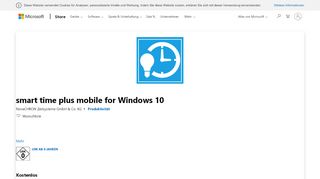 
                            11. smart time plus mobile for Windows 10 beziehen – Microsoft Store de ...