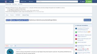 
                            1. Smart & TNT - Globe & TM - VPN Skyfurious internet accounts ...