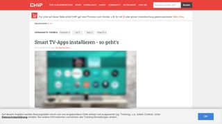 
                            5. Smart TV-Apps installieren - so geht's - CHIP