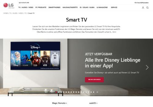 
                            5. Smart TV Apps – LG Deutschland