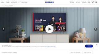 
                            3. Smart TV Apps - Samsung