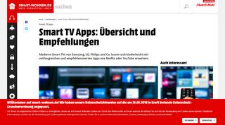 
                            9. Smart TV Apps: Übersicht und Empfehlungen | Smart Home