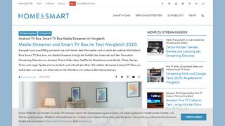 
                            12. Smart TV Box Test-Überblick 2019: Die besten Modelle im Vergleich