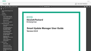 
                            3. Smart Update Manager User Guide - HPE Support Center