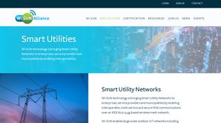 
                            8. Smart Utilities | Wi-SUN Alliance