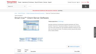 
                            6. Smart-Vue™ Client Server Software - Thermo Fisher Scientific