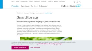 
                            9. SmartBlue App | Endress+Hauser