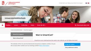 
                            4. SmartCat support - Rijksuniversiteit Groningen