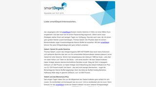 
                            7. smartDepot- Newsletter - Börsenmedien AG