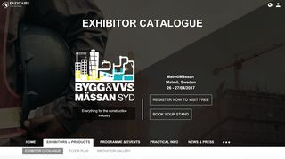 
                            9. SmartDok - Exhibitor catalogue / Bygg & VVS-mässan Syd 2017 ...