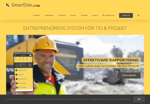 
                            1. SmartDok - Mer lönsamhet i dina projekt