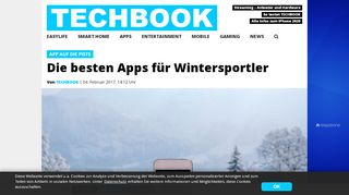 
                            10. Smarte mobile Helfer für Wintersportler | TECHBOOK