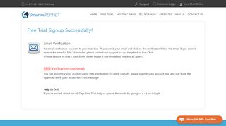 
                            2. SmarterASP.net - Unlimited ASP.NET Web Hosting