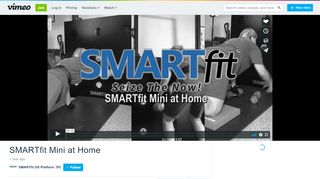 
                            11. SMARTfit Mini at Home on Vimeo
