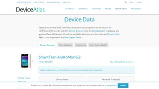 
                            9. SmartFren AndroMax G2 (AD681H) | DeviceAtlas
