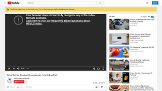 
                            10. Smarthome Passwort vergessen / zurücksetzen. - YouTube