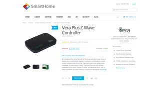 
                            4. SmartHome - Vera Plus Z-Wave Controller
