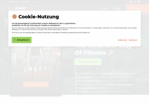
                            5. SMARTLIFESTYLE – The Smartest Way Of Fitness! | SMARTGAINS.de