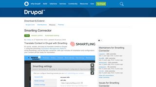 
                            10. Smartling Connector | Drupal.org