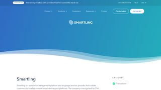 
                            4. Smartling - Contentful