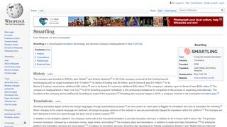 
                            6. Smartling - Wikipedia