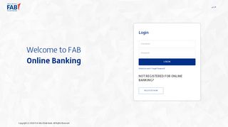
                            2. SmartNet Login - FAB - First Gulf Bank