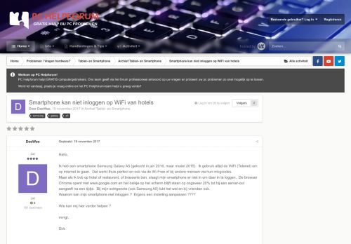 
                            12. Smartphone kan niet inloggen op WiFi van hotels - Archief Tablet ...