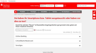 
                            7. Smartphone/Tablet-Wechsel - Sparkasse Zollernalb