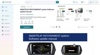 
                            5. SMARTPLAY INFOTAINMENT system Software update manual | Usb ...