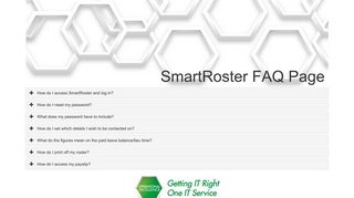 
                            9. SmartRoster FAQ Page