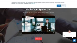 
                            2. SmartSales: Mobile Sales App for iPad